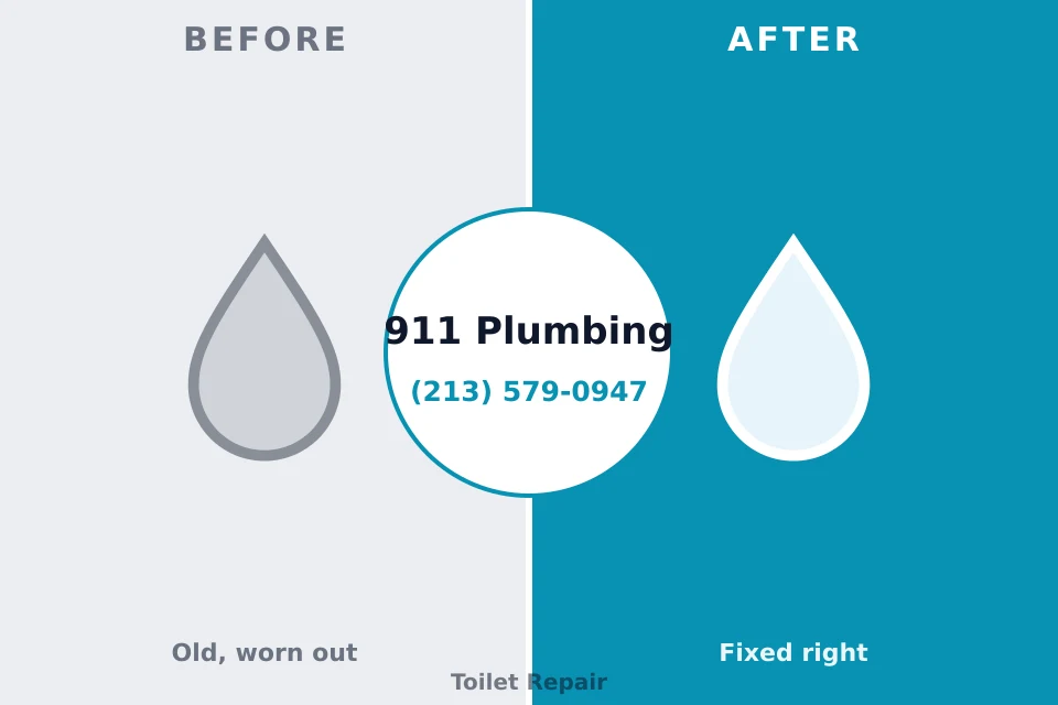 Before and after: plumbing repair Earlysville, VA